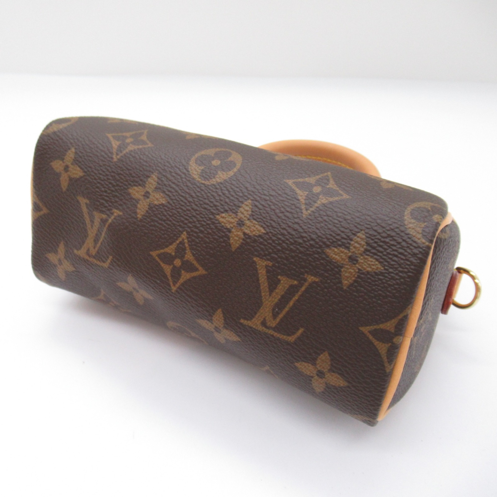 LOUIS VUITTON Nano Speedy Shoulder Bag 2wayShoulder Bag Brown Monogram PVC coated canvas M81085