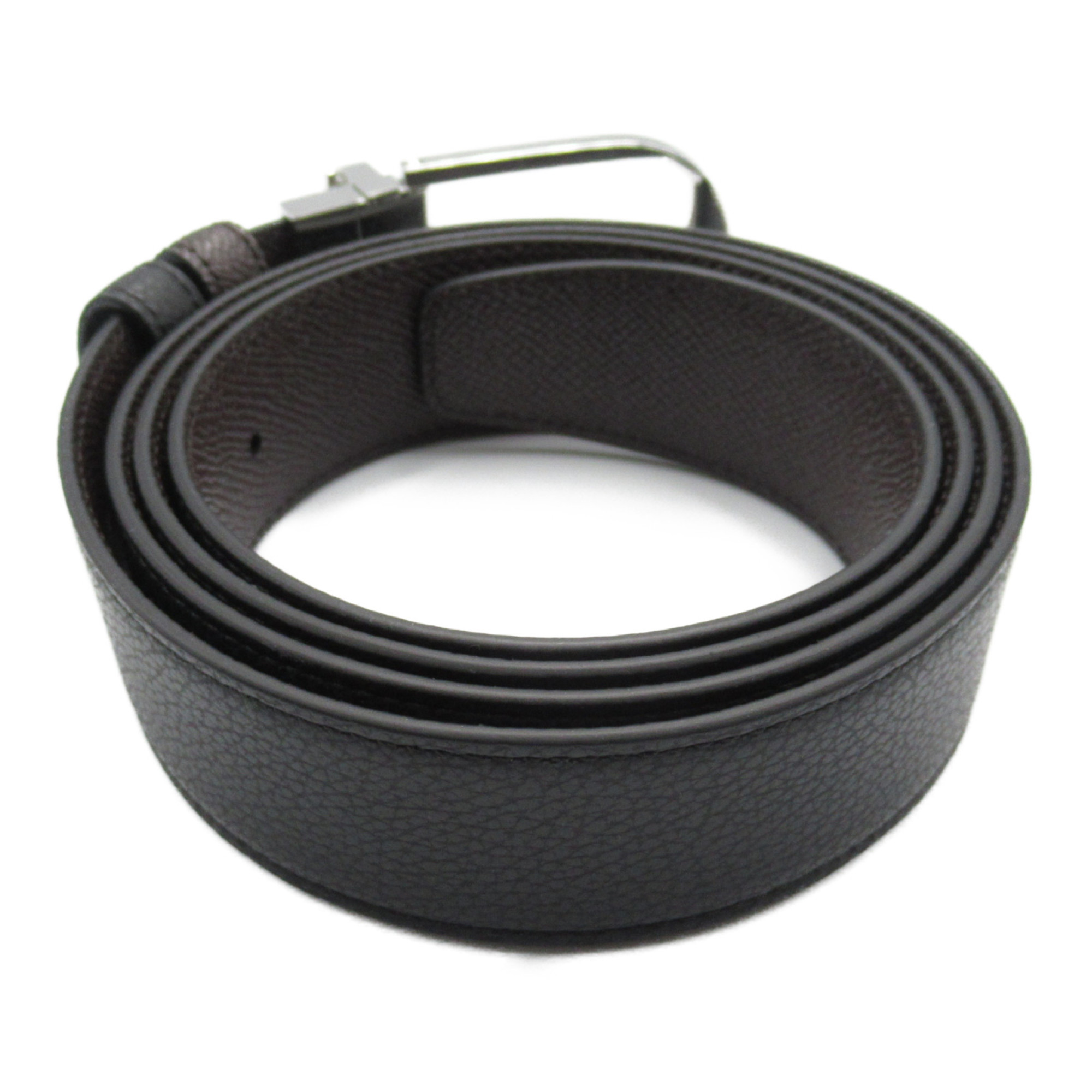 Dunhill belt Black leather F4T34CD236110