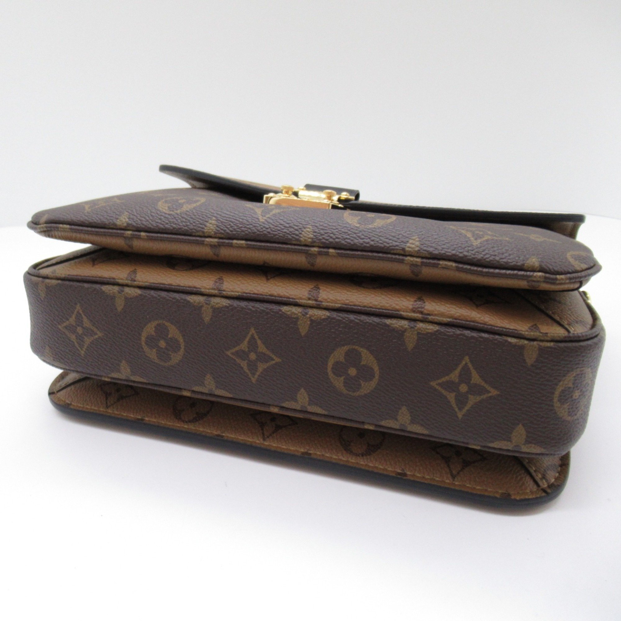 LOUIS VUITTON Pochette Metis MM Brown Monogram Reverse PVC coated canvas M44876