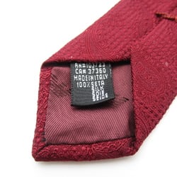 Emporio Armani tie Bordeaux system silk