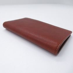 IL BISONTE Card Case Brown Sepia leather SBW061POX001BW382