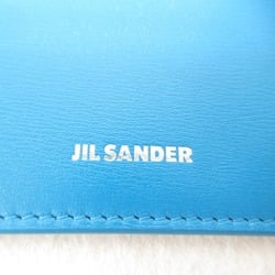 JIL SANDER Card Case Blue lagoon leather J07VL0006P5355029