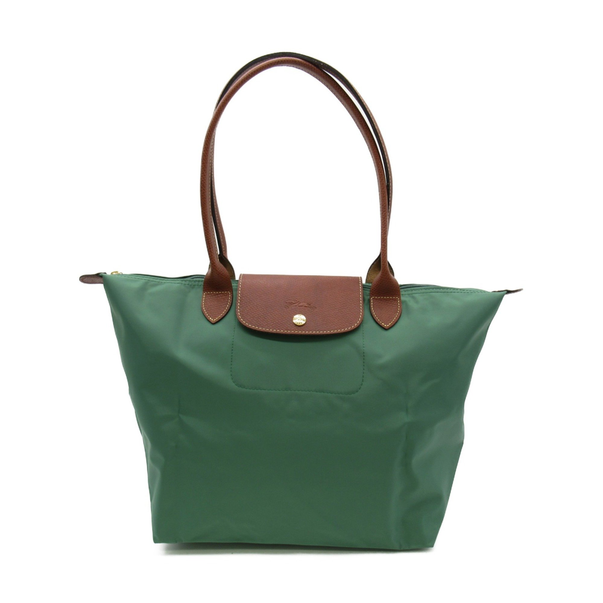 Longchamp Le Pliage Original L Shoulder Bag Green Sauge recycled polyamide L1899089P84