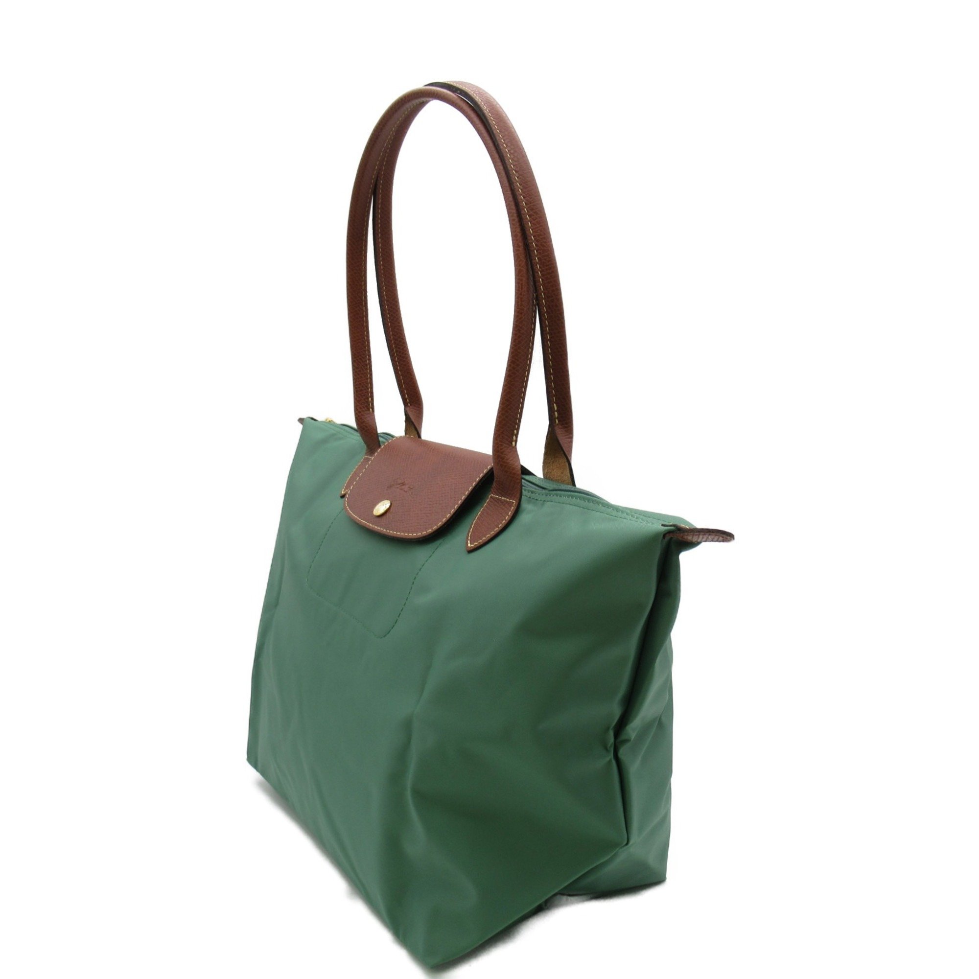 Longchamp Le Pliage Original L Shoulder Bag Green Sauge recycled polyamide L1899089P84