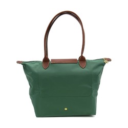 Longchamp Le Pliage Original L Shoulder Bag Green Sauge recycled polyamide L1899089P84