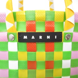 MARNI Woven Micro Basket Bag Tote Bag Mulch color polypropylene M00178M00IW0M536