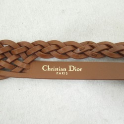 Dior Mesh double belt Brown Calfskin (cowhide) B0088UBCW