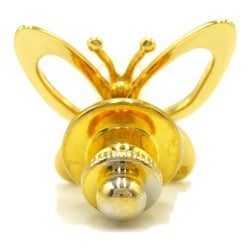 MIKIMOTO Butterfly Pearl Brooch White K18 (Yellow Gold) Pearl