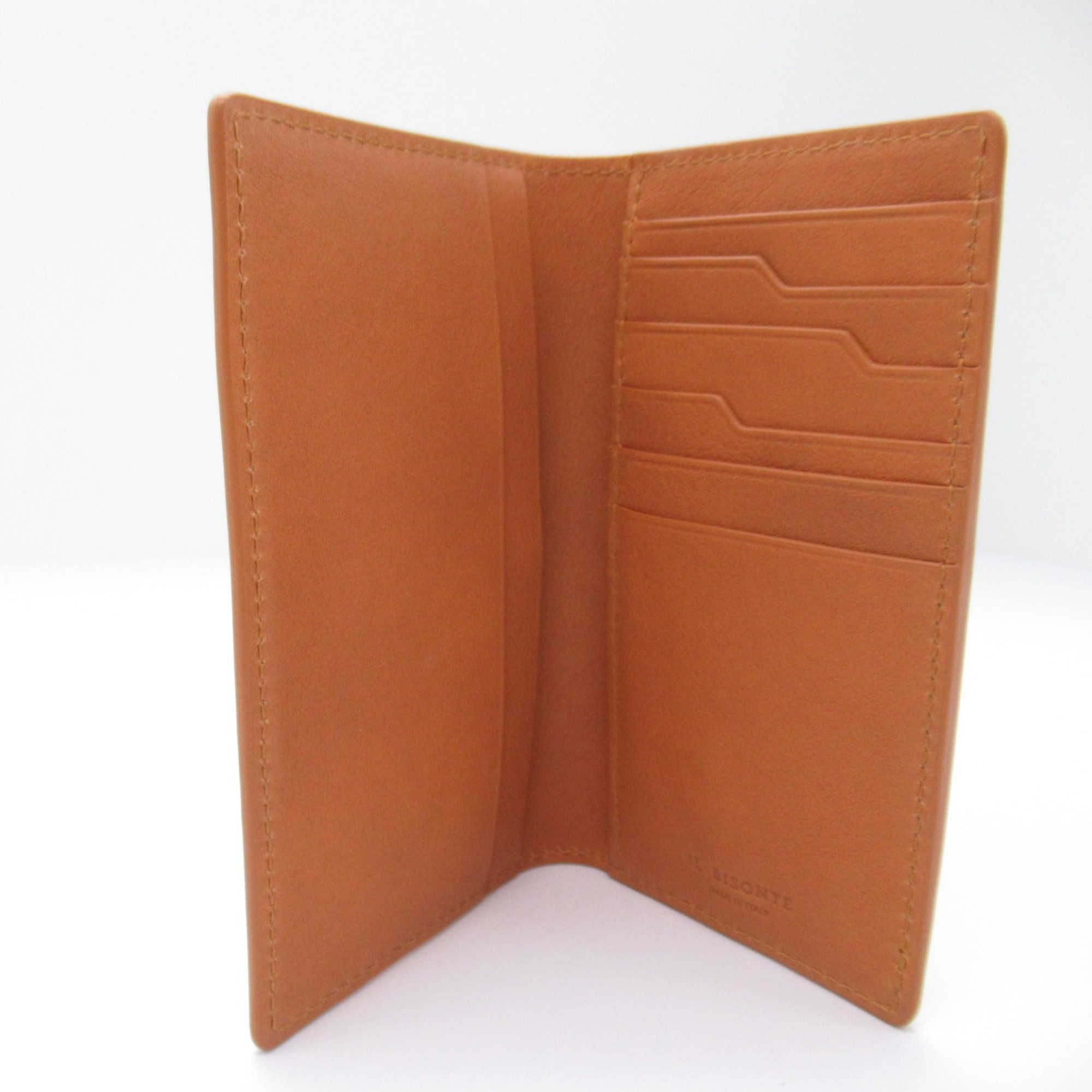 IL BISONTE Card Case Brown Natural leather SBW061POX001NA252