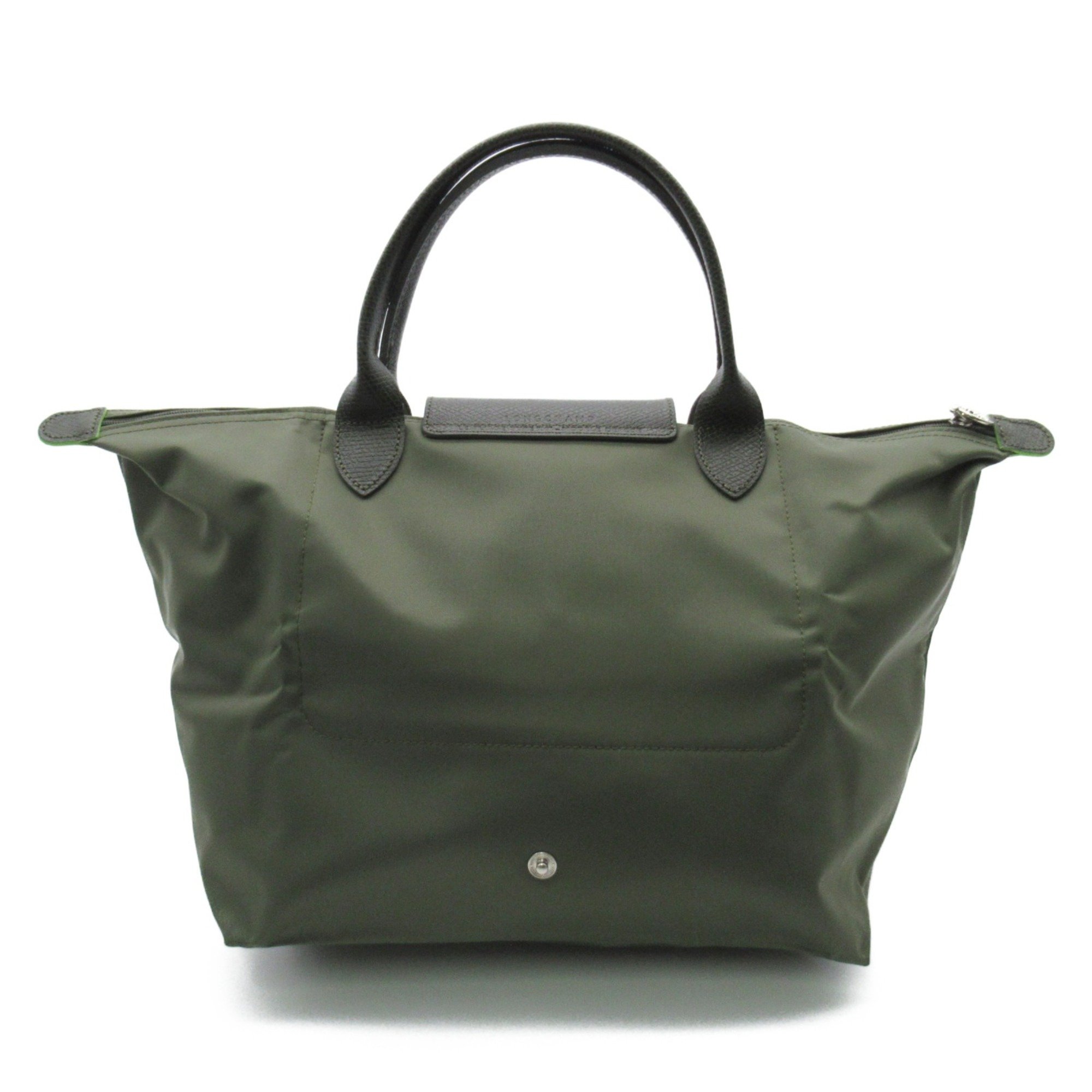 Longchamp Le Pliage Green M Top Handbag Green Forest recycled polyamide canvas L1623919479