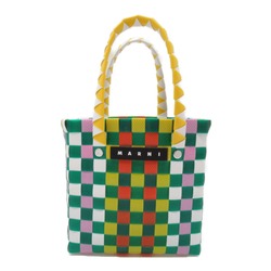 MARNI Woven Micro Basket Bag Tote Bag Mulch color polypropylene M00178M00IW0M215