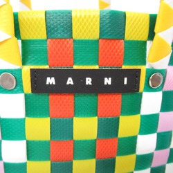 MARNI Woven Micro Basket Bag Tote Bag Mulch color polypropylene M00178M00IW0M215