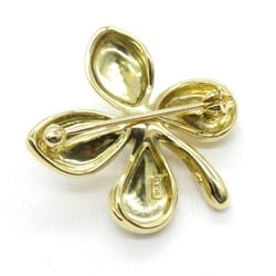 MIKIMOTO Pearl Brooch White K18 (Yellow Gold) Pearl