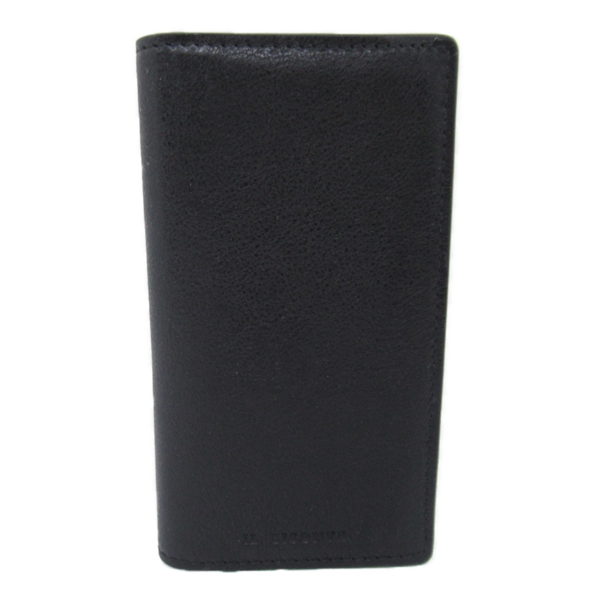 IL BISONTE Card Case Black leather SBW061POX001BK301