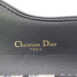 Dior Card Case Navy canvas