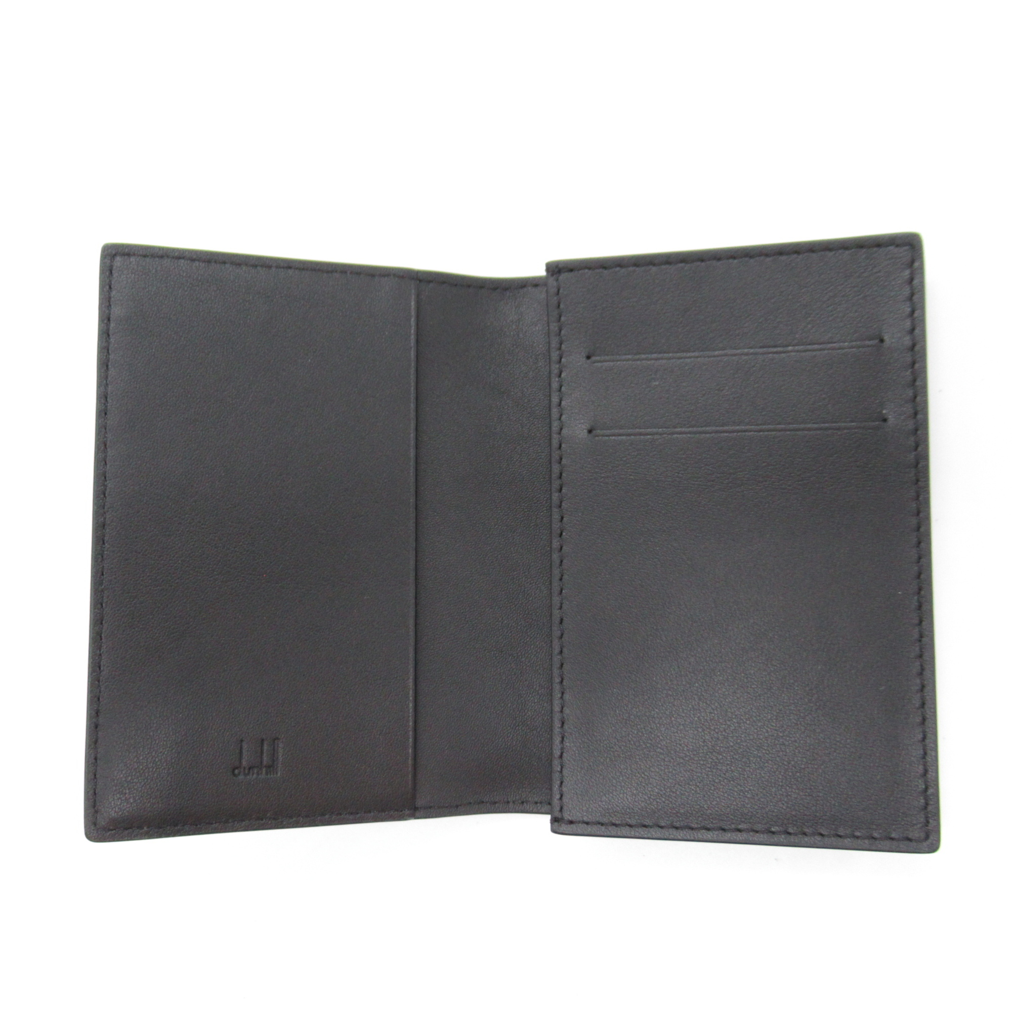 Dunhill name card holder Black leather 19F2F47AT001R