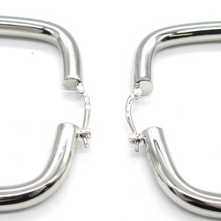 MM6 Pierced earrings Silver brass Silver