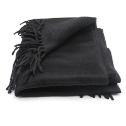 Dunhill Scarf Black cashmere