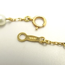 MIKIMOTO Pearl Bracelet White K18 (Yellow Gold) Pearl