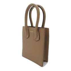 MORABITO 2wayShoulder Bag Beige Camel/Blue Calfskin (cowhide) 012CAUU