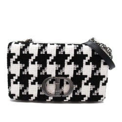 Dior Shoulder Bag Black White canvas M9242BTIOM911