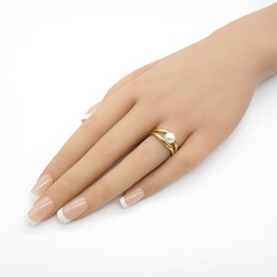 MIKIMOTO Pearl Ring White K18 (Yellow Gold) Pearl White