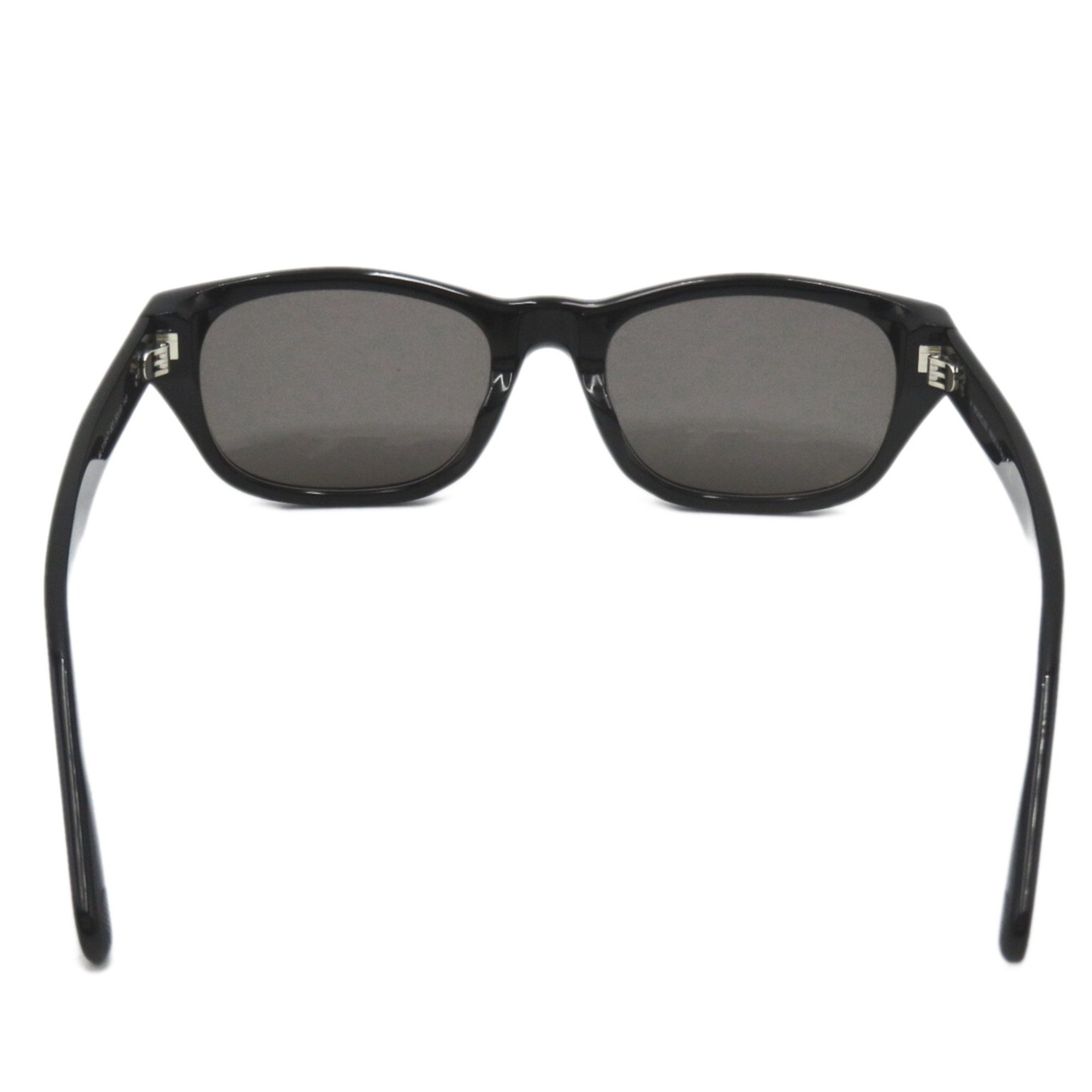 MONCLER sunglasses Black gray smoke type lens Plastic 5158D 001(53)