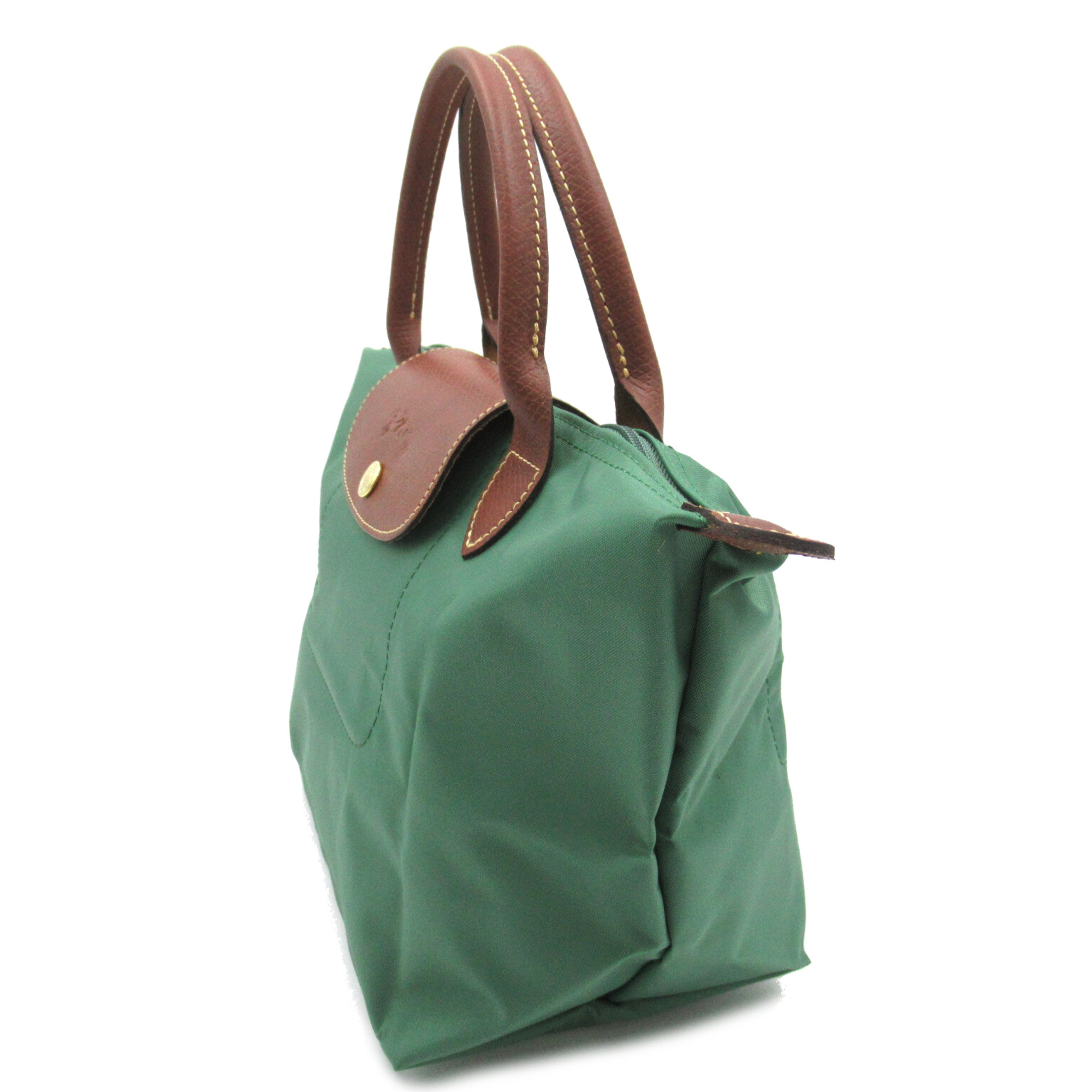 Longchamp Le Pliage Original S Top Handle Bag Green Sauge recycled polyamide L1621089P84