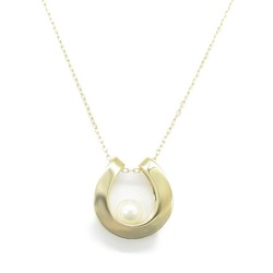 MIKIMOTO Pearl Necklace White K18 (Yellow Gold) Pearl White