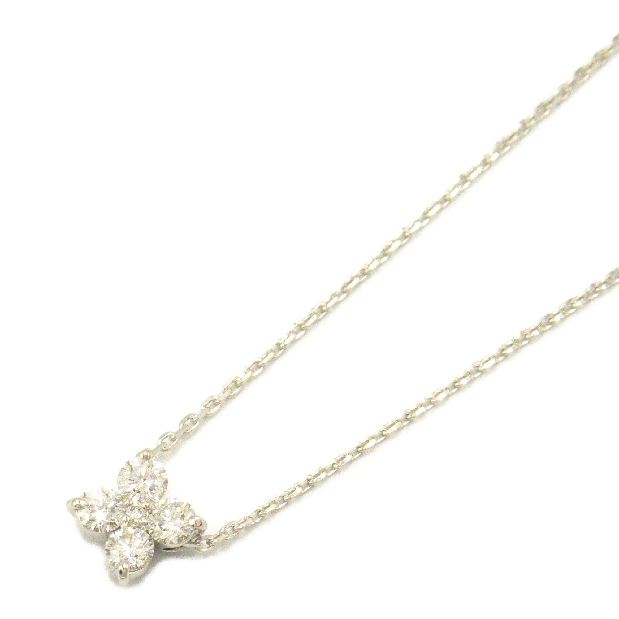 Ponte Vecchio Diamond Necklace Clear K18WG(WhiteGold) Clear