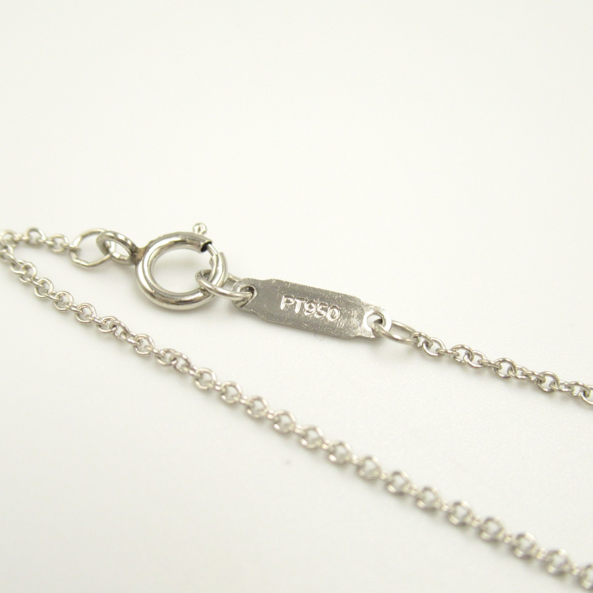 TIFFANY&CO Papillon Necklace Clear Pt950Platinum Clear