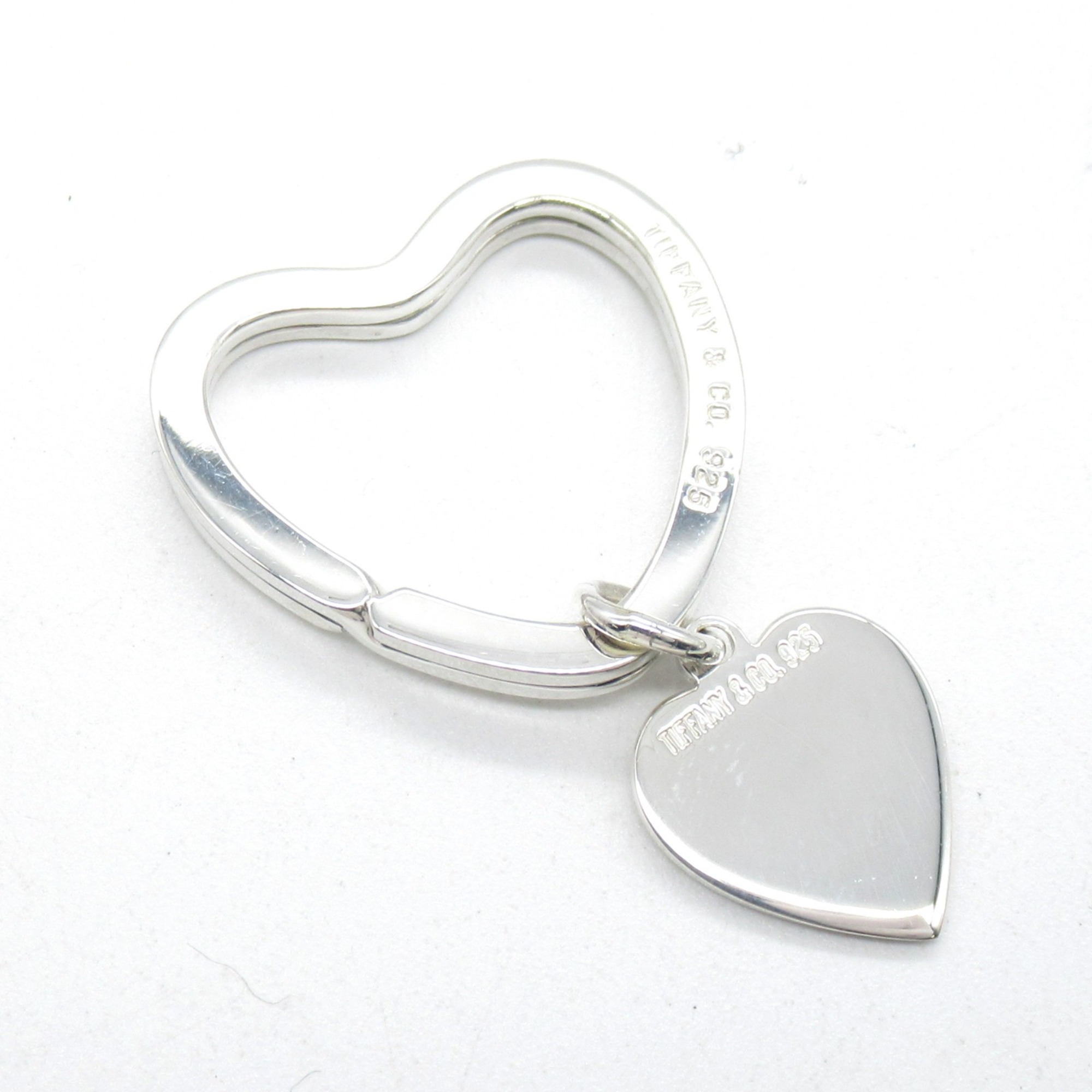 TIFFANY&CO Heart key ring Silver Silver925