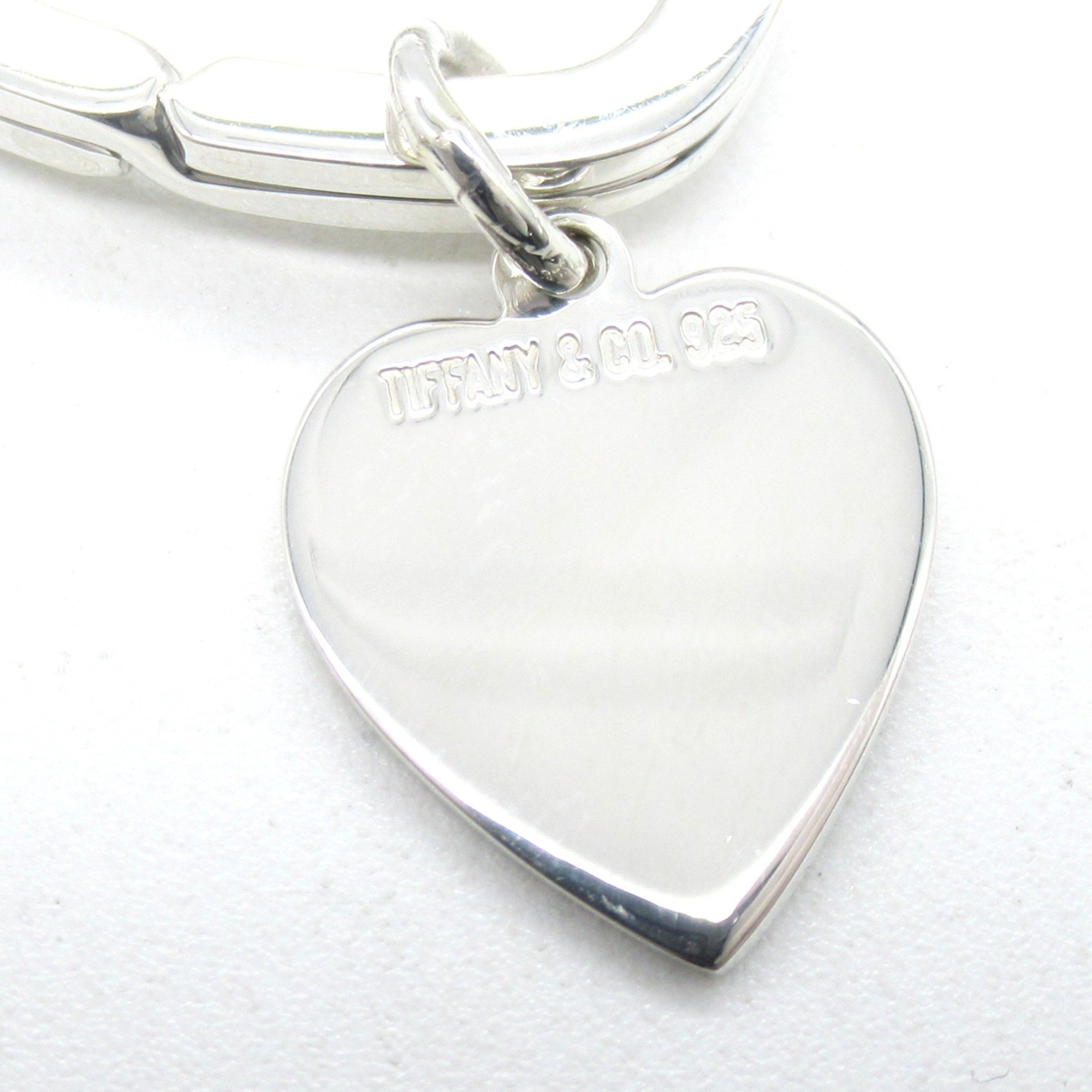 TIFFANY&CO Heart key ring Silver Silver925