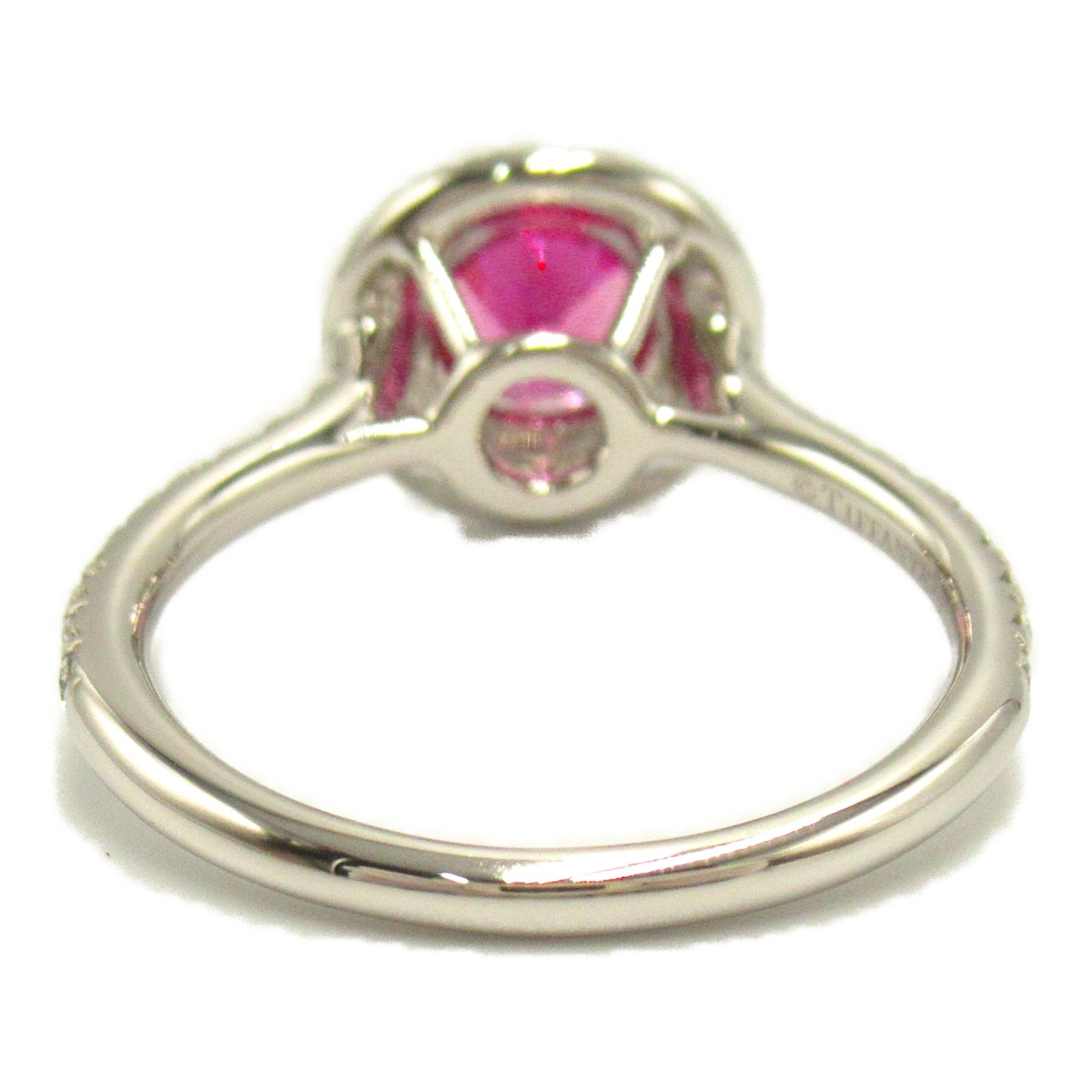 TIFFANY&CO Solest pink sapphire and diamond Ring Clear Pink Pt950Platinum Pink sapphire Clear Pink