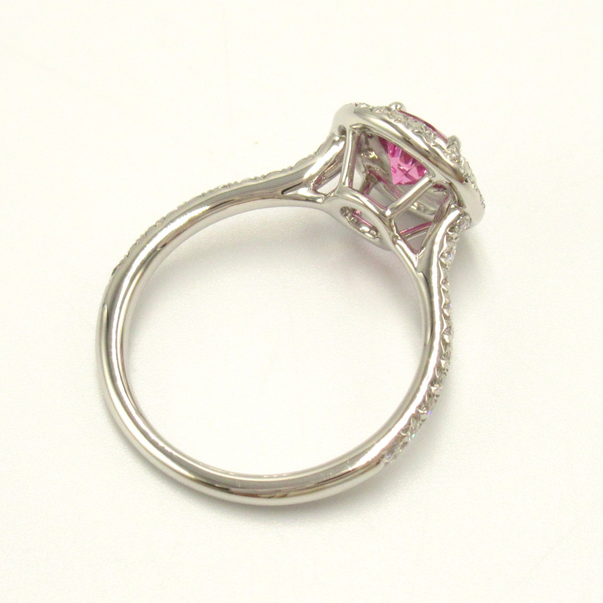 TIFFANY&CO Solest pink sapphire and diamond Ring Clear Pink Pt950Platinum Pink sapphire Clear Pink