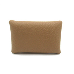 MORABITO coin purse Beige leather 017CAUU