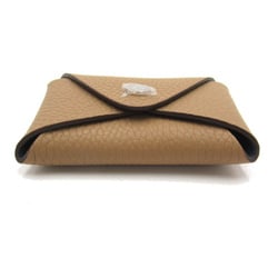 MORABITO coin purse Beige leather 017CAUU