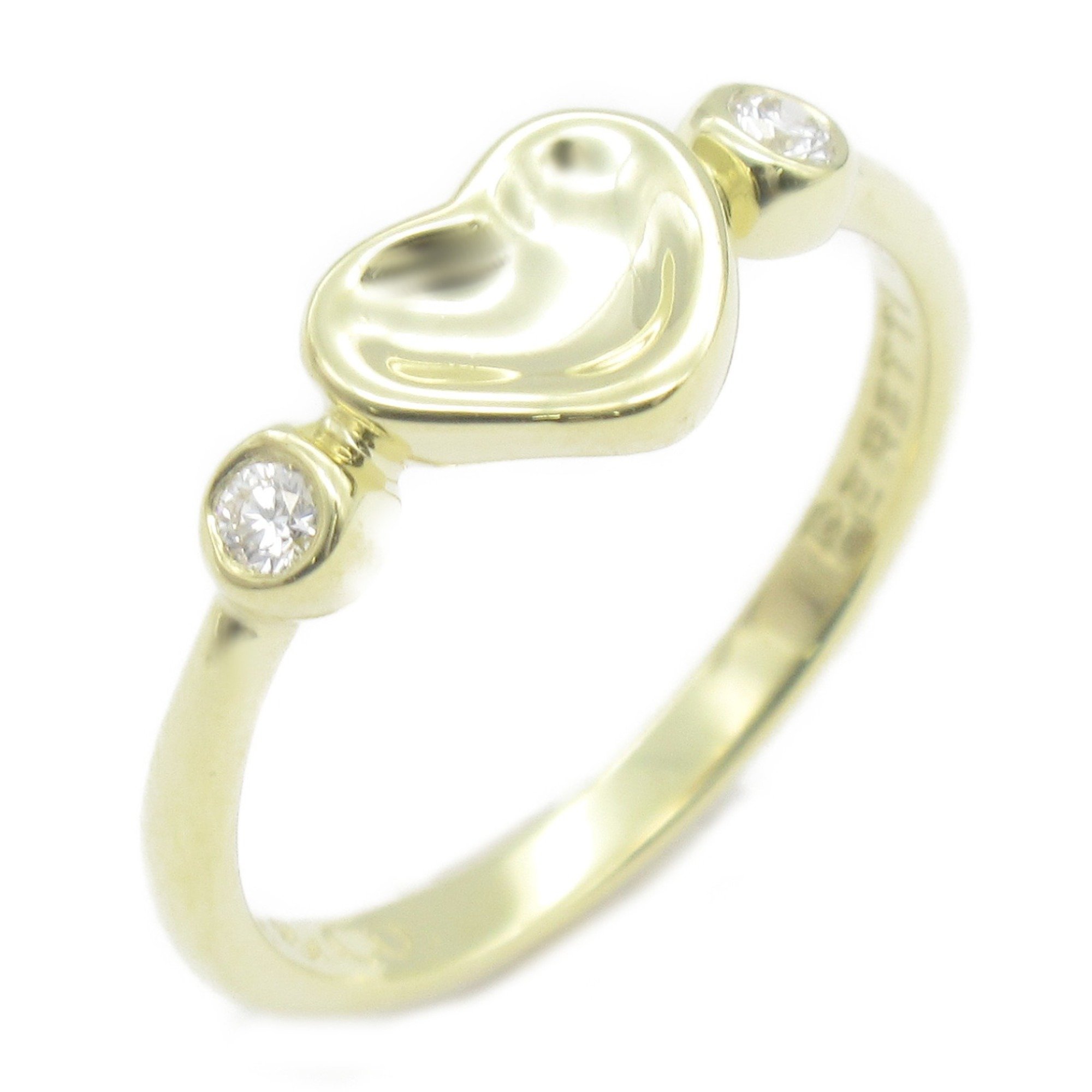 TIFFANY&CO elsa peretti Ring Clear K18 (Yellow Gold) Clear