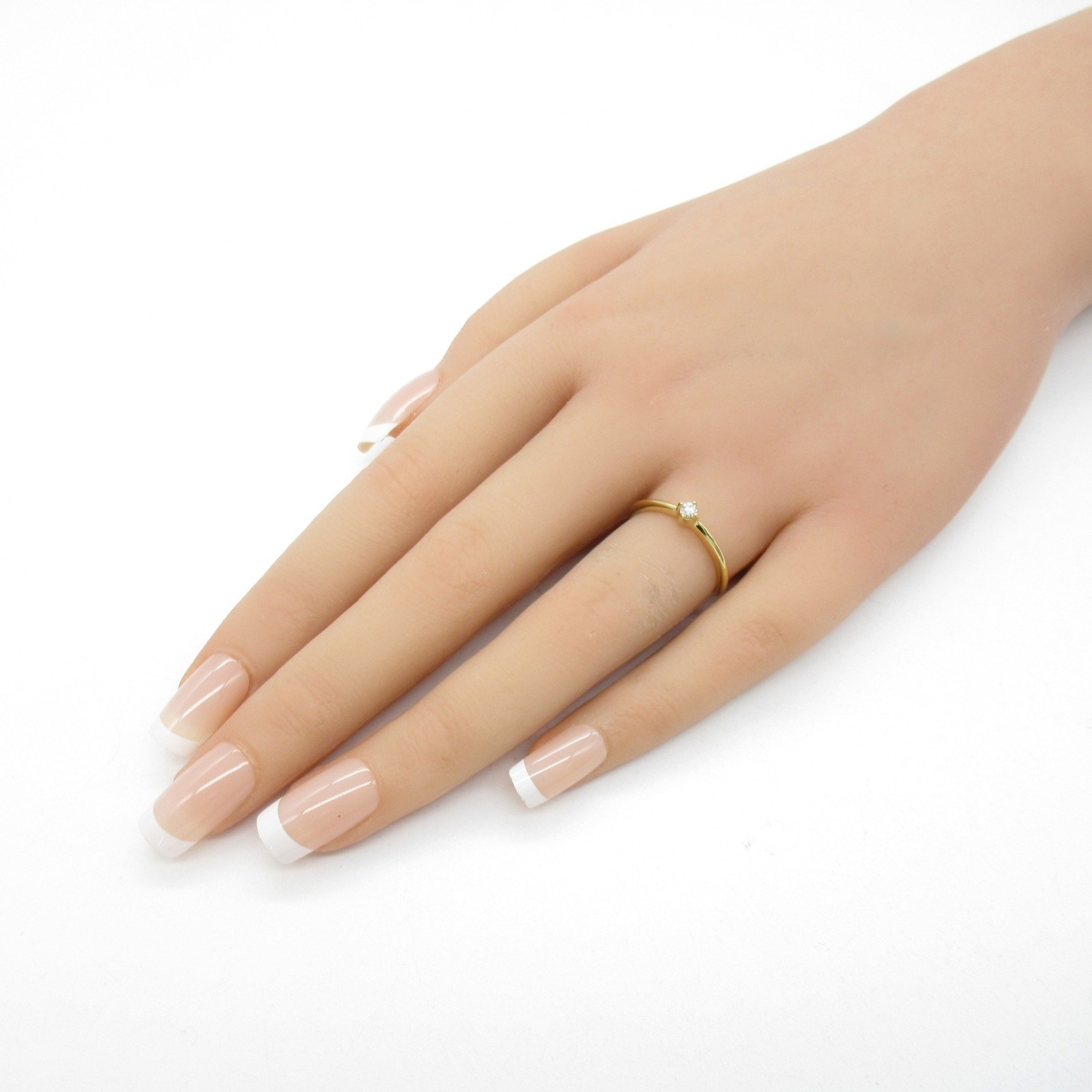 TASAKI Dialing Ring Clear K18 (Yellow Gold) Clear