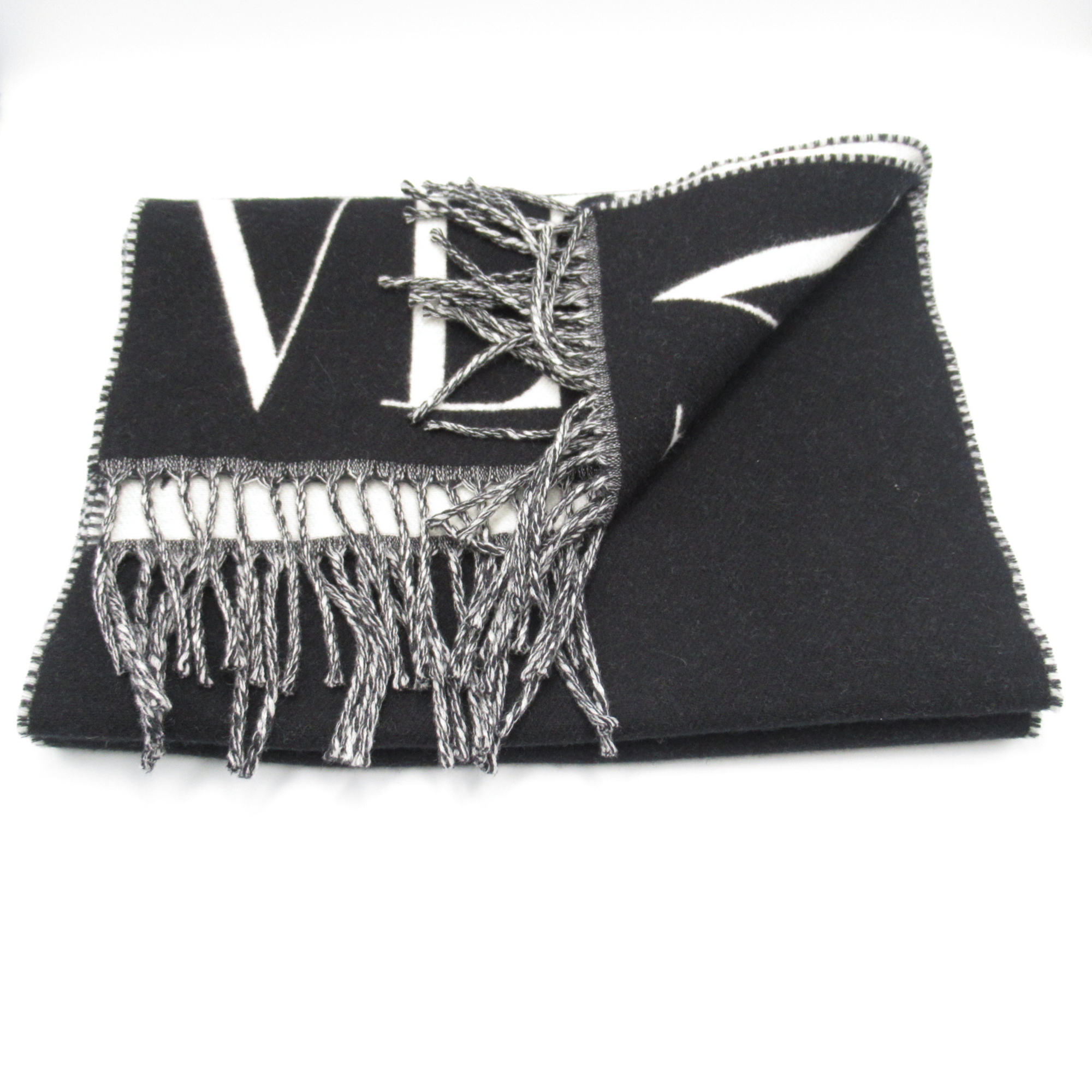 Valentino Scarf Black wool XY2ER033PTX