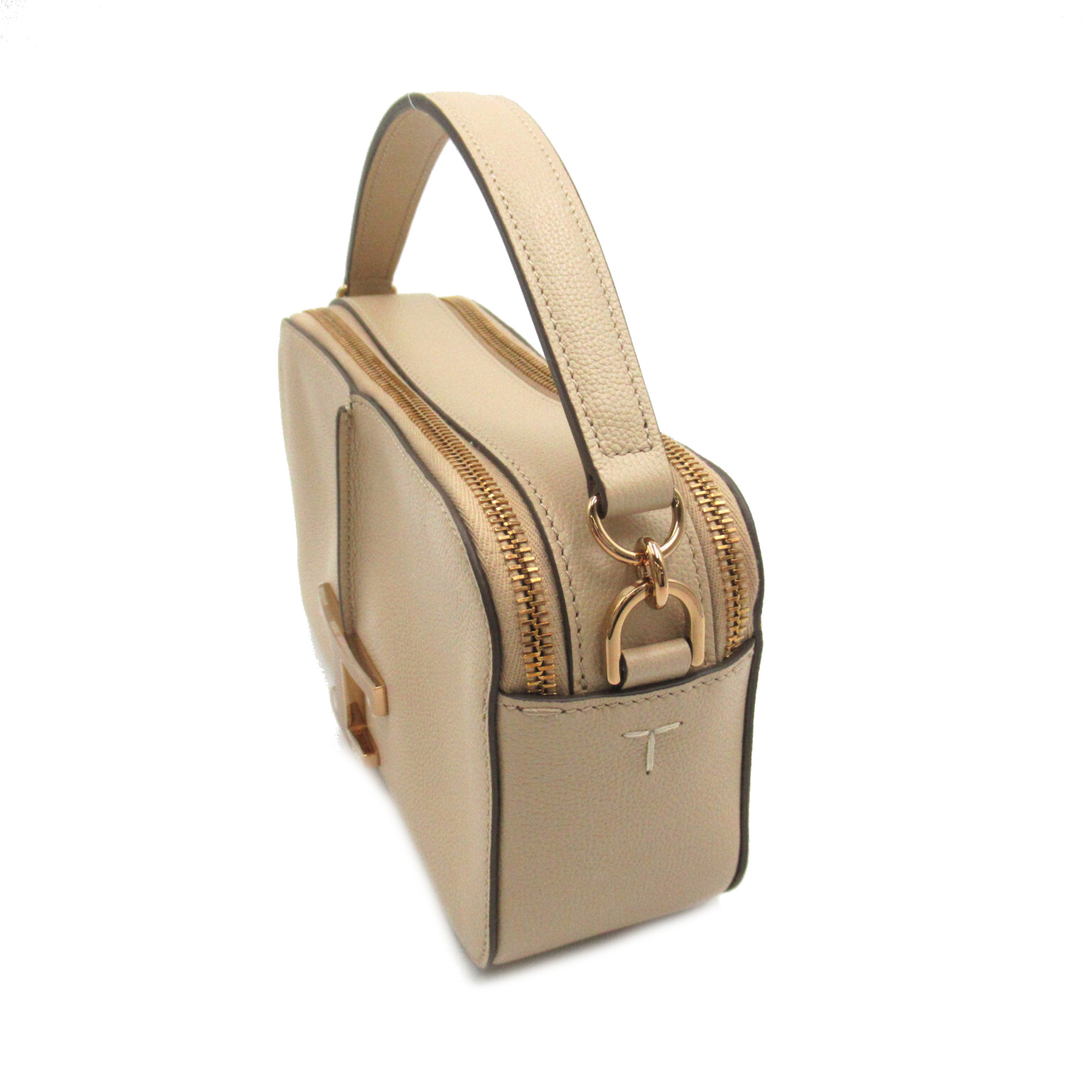 TOD'S 2wayShoulder Bag Beige leather XBWTSAB0100Q8EC600