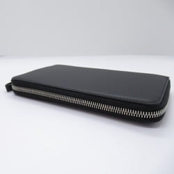 Valentino Round long wallet Black/White leather XY2P0570LVN0NO