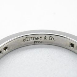 TIFFANY&CO Channel Setting Full Eternity EarRing Clear Pt950Platinum Clear