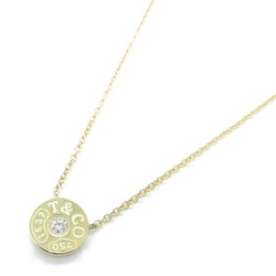 TIFFANY&CO 1837 Circle Necklace 1PD Necklace Clear K18 (Yellow Gold) Clear