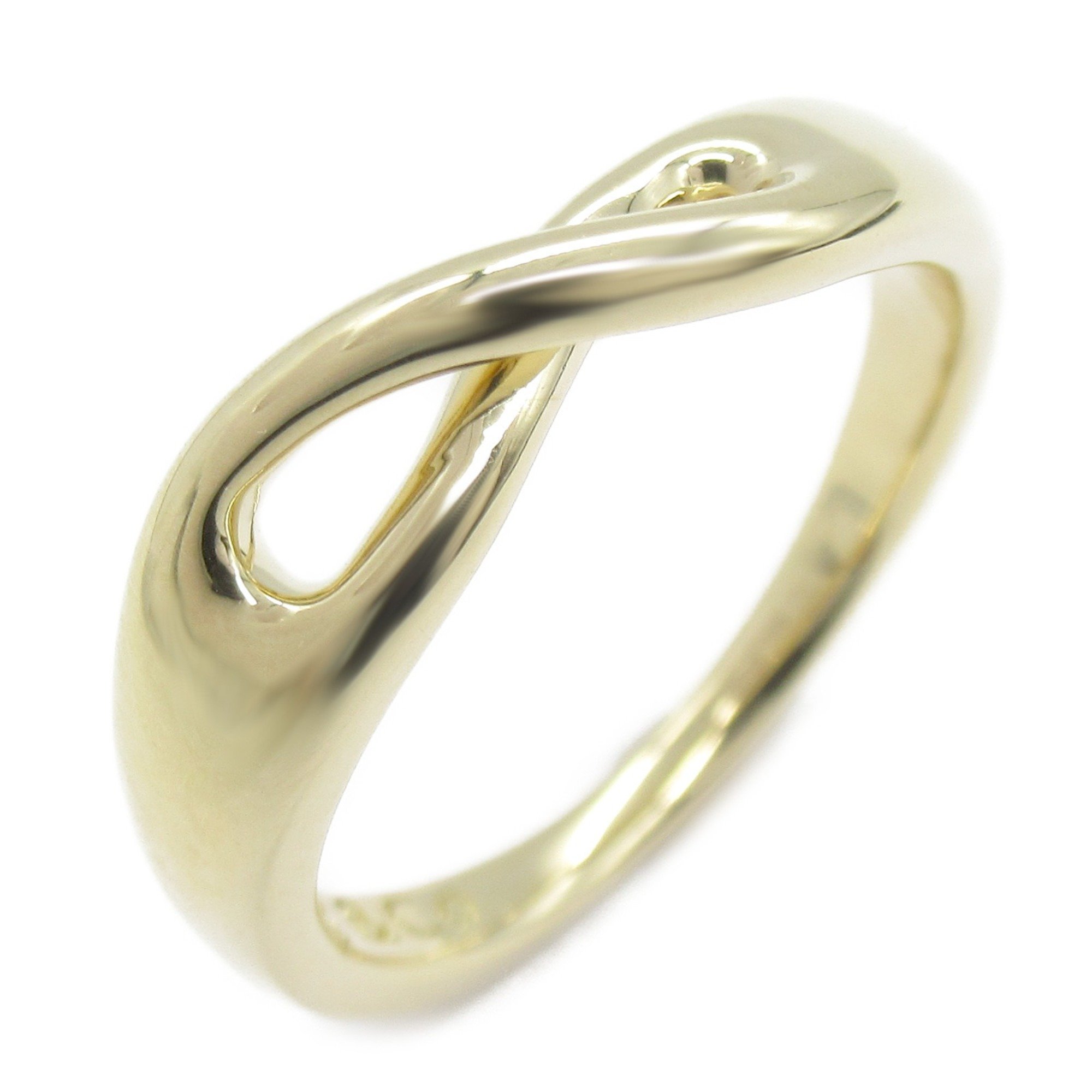 TIFFANY&CO Infinity Ring Gold K18 (Yellow Gold) Gold