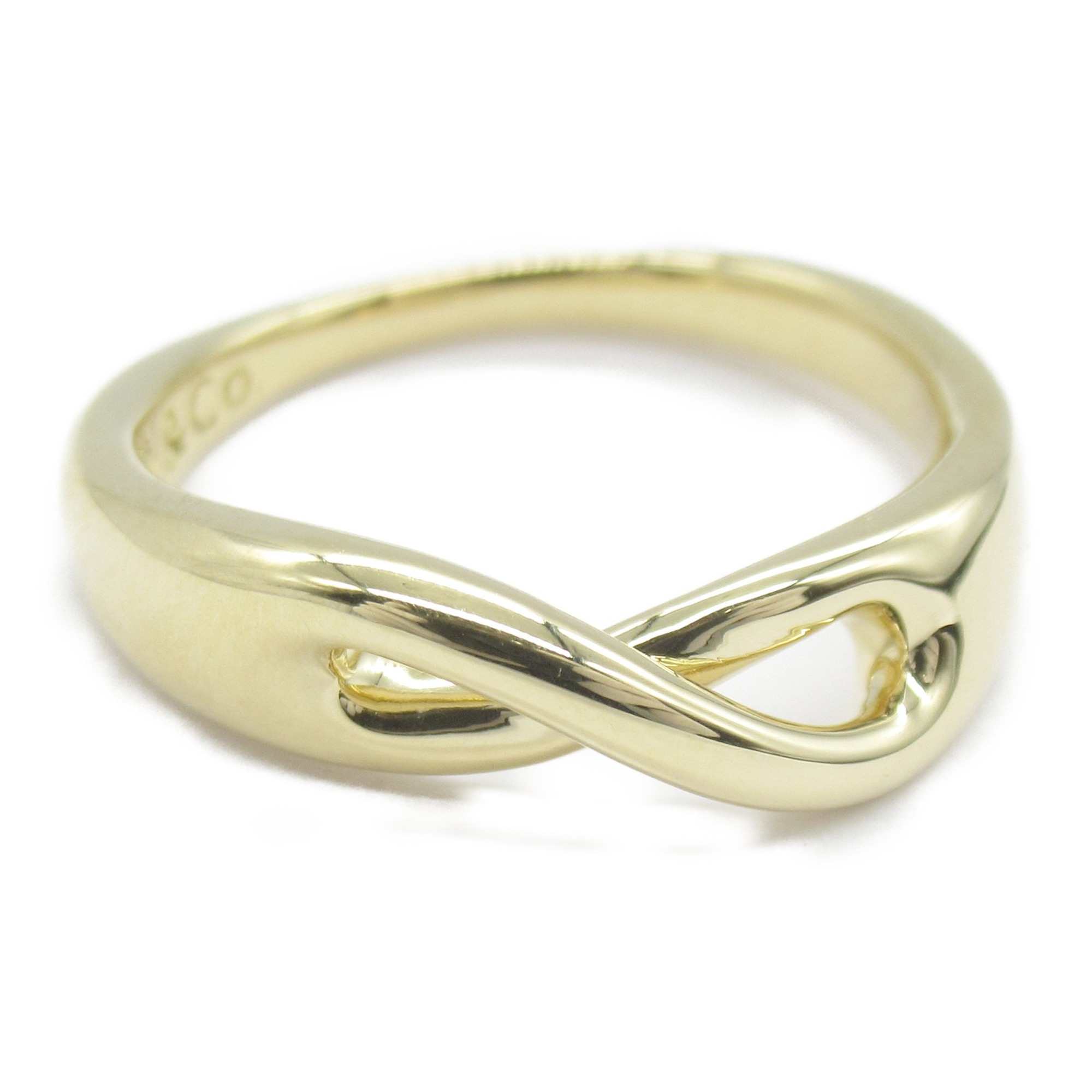 TIFFANY&CO Infinity Ring Gold K18 (Yellow Gold) Gold