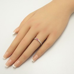 Vendome Aoyama pink sapphire diamond Ring Clear Pink K18WG(WhiteGold) Pink sapphire Clear Pink