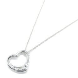 TIFFANY&CO Open Heart Necklace Silver Silver925 Silver