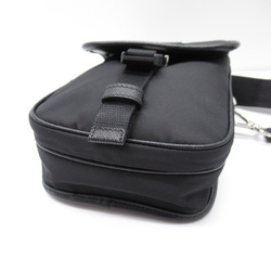 PRADA Shoulder Bag Black Nylon 2VD043