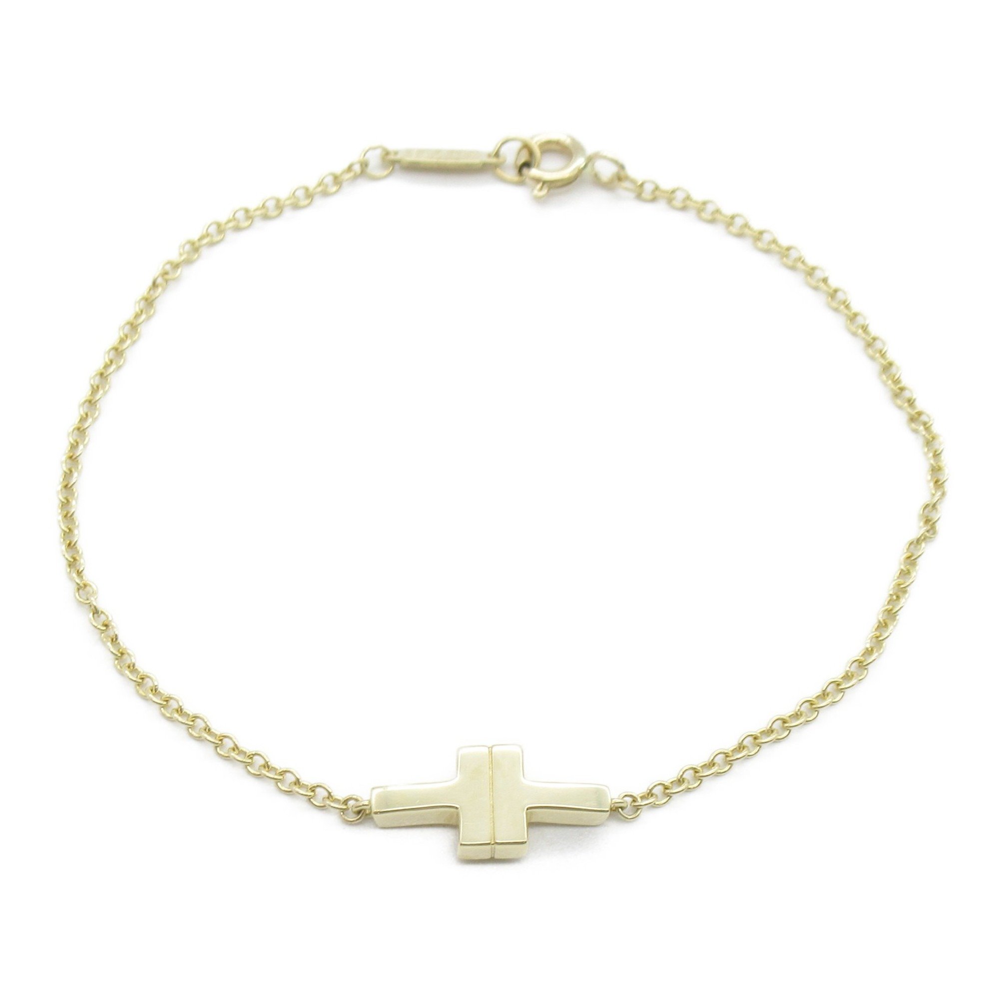 TIFFANY&CO T-TWO ChainBracelet Gold K18 (Yellow Gold)